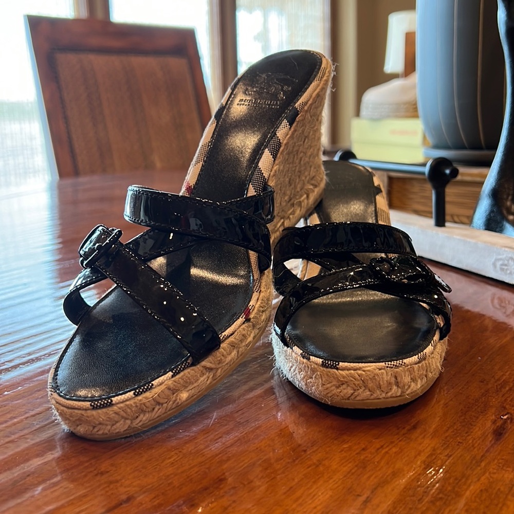 Burberry wedges